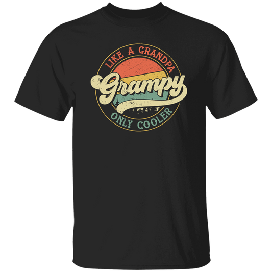 Like A Grandpa, Only Cooler, Grampy, Retro Grampy Unisex T-Shirt