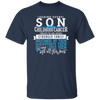 Behind Every Son, Childhood Cancer, Strong Family Unisex T-Shirt