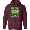 Everyday I'm Brusseling, Love Brussel, I'm A Vegan Pullover Hoodie