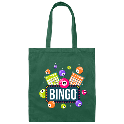 Come For Bingo Game, Love Bingo Game, Lucky Game Canvas Tote Bag