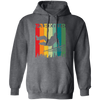 Parkour, Retro Surfing Player, Surfer, Surfing Team Pullover Hoodie