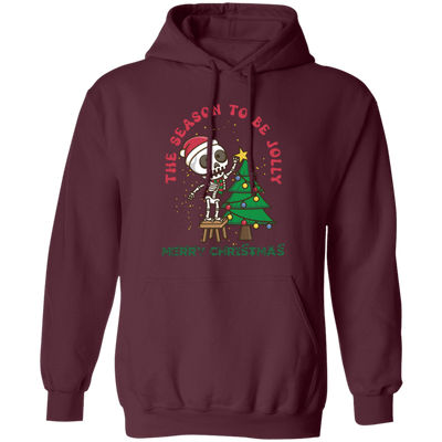 This The Season To Be Jolly, Horror Christmas, Merry Christmas, Trendy Christmas Pullover Hoodie