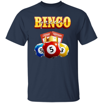 Bingo Queen, Love Bingo, Lottery Ticket, Win Lottery Unisex T-Shirt