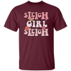 Sleigh Girl Sleigh, Pinky Sleigh, Groovy Sleigh, Pink Christmas Unisex T-Shirt