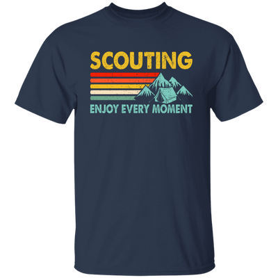 Scouting Enjoy Every Moment, Retro Scouting Unisex T-Shirt