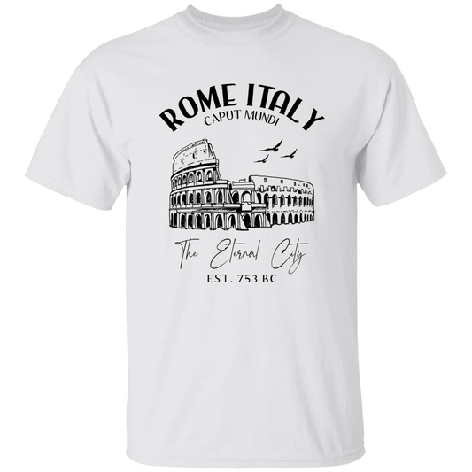 Rome Italy, Caput Mundi, The Eternal City, EST 753 BC Unisex T-Shirt