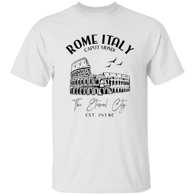 Rome Italy, Caput Mundi, The Eternal City, EST 753 BC Unisex T-Shirt