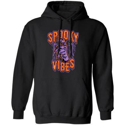 Spooky Vibes, Halloween Party, Halloween Holiday Pullover Hoodie