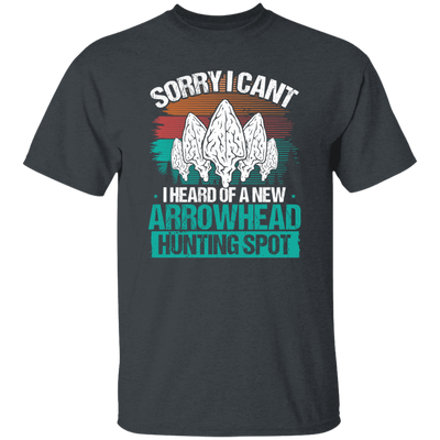 Sorry I Cant, Funny Artifact, Arrowhead Hunting, Retro Arrowhead Unisex T-Shirt