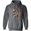 Set Your Soul Free, Cool Skull, Palm Tree On The Beach Pullover Hoodie