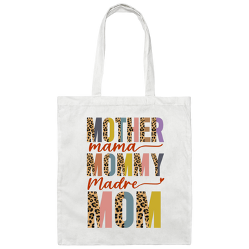 Mother's Day Gifts, Mama Groovy, American Mom, Madre, Mommy Canvas Tote Bag