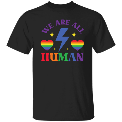 We Are All Human, LGBT Flash, LGBTQ+ Pride, Pride's Day Unisex T-Shirt