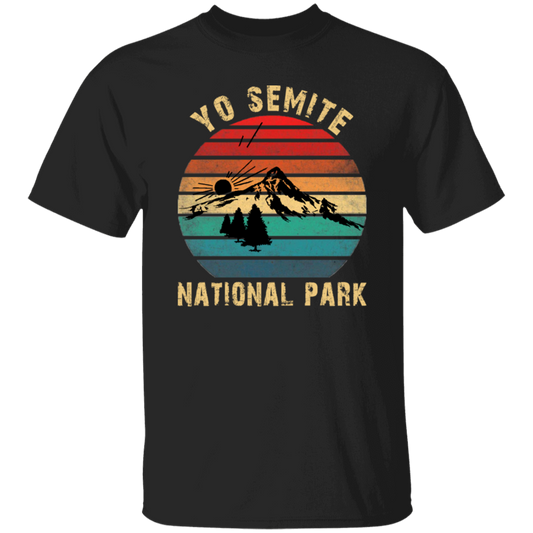 Yo Semite, Yosemite National Park Retro Unisex T-Shirt