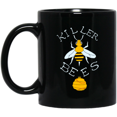 Lucky Day, Baseball Series, Lucky Day For Baseball, Killer Bees, Best Bee Black Mug