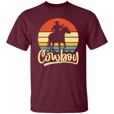 Retro Cowboy, Cowboy Design, Cowboy Vibes, Vintage Cowboy Unisex T-Shirt