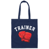 Boxing Love Gift, Trainer Boxer, Personal Coach, Box Training Canvas Tote Bag