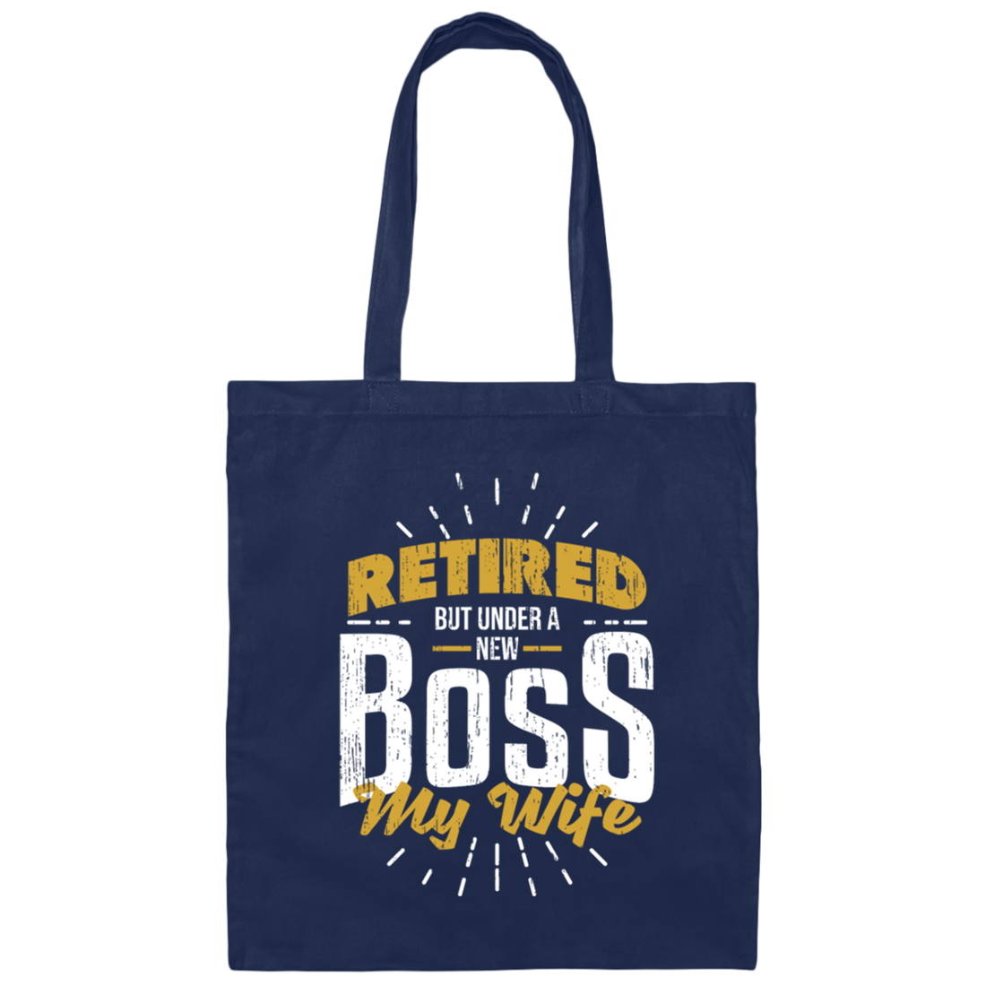 Retired Plan, Nice Retirement Present Canvas Tote Bag
