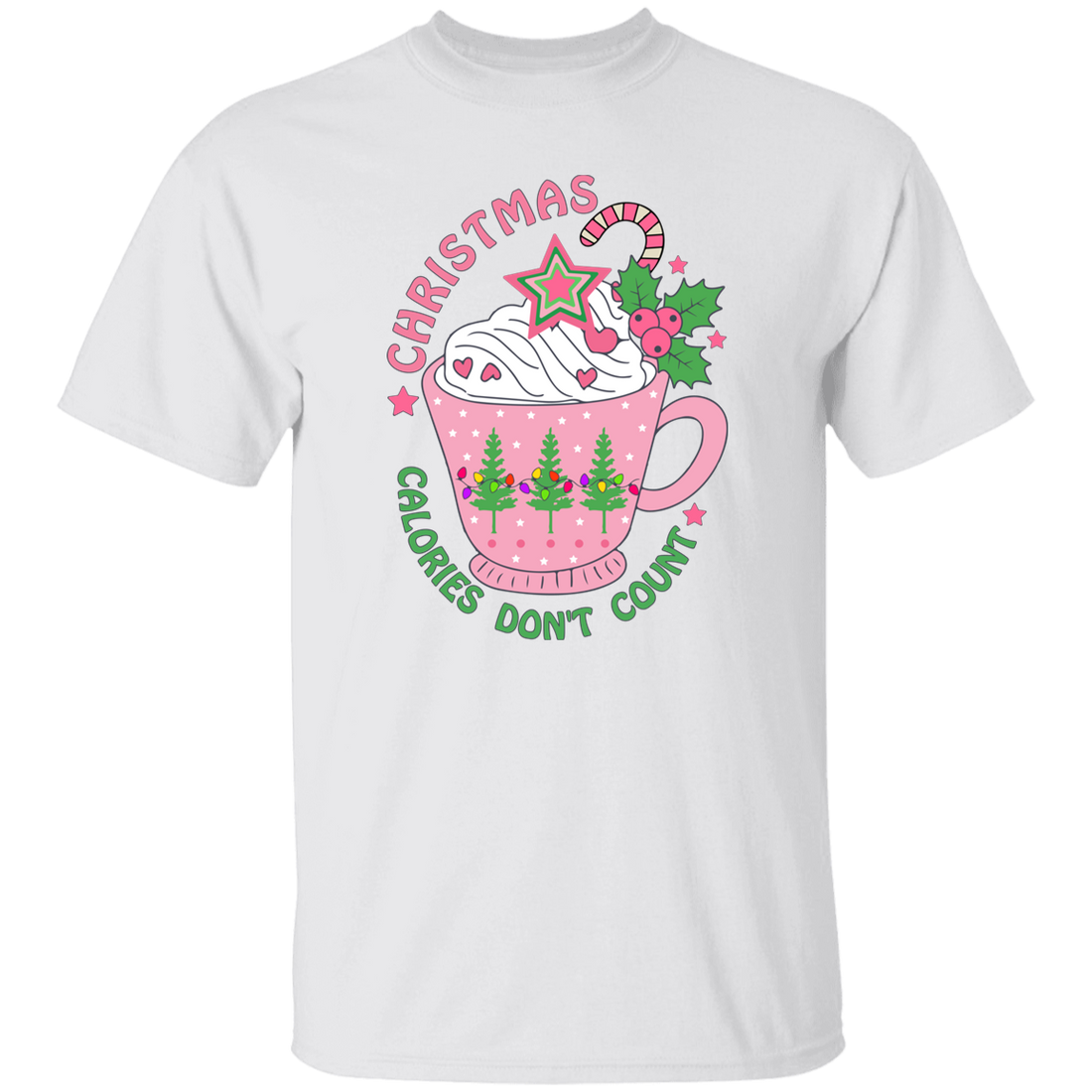 It's Christmas, Calories Don_t Count, Xmas Cup, Xmas Tea Unisex T-Shirt