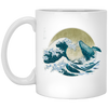 The Great Wave Off Kanagawa, Ramen Lover, Otaku Anime White Mug