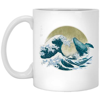 The Great Wave Off Kanagawa, Ramen Lover, Otaku Anime White Mug