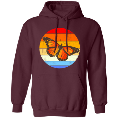 Monarch Best Gift, Biology And Conservation, Milkweed Butterfly Birthday Gift Pullover Hoodie
