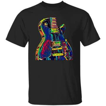 Metal Rock Music Lead Colors, Electric Guitar, Musician Player, Colorful Guitar, Guitarist Unisex T-Shirt