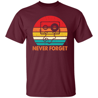 Never Forget, Retro Cassette, Old School Music Unisex T-Shirt