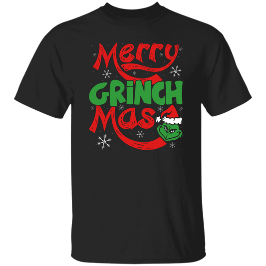 Merry Grinch Mas, Merry Christmas, Grinch Xmas, Funny Grinch, Trendy Halloween Unisex T-Shirt