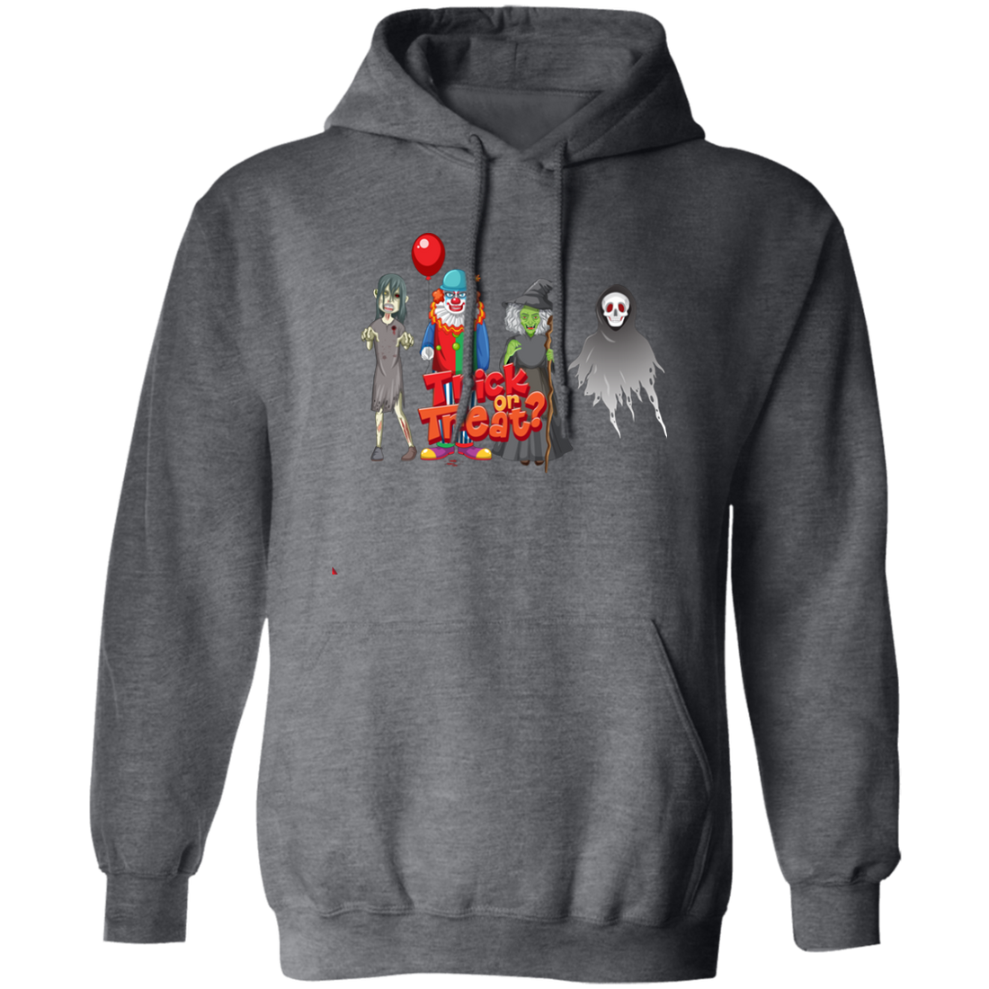 Trick Or Treat, Happy Halloween, Halloween Party Pullover Hoodie