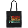 Friends That Sing Karaoke Together Stay Together Retro Canvas Tote Bag