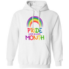 LGBT Gift, Pride Month, Love Is Love, LGBT Rainbow Pullover Hoodie