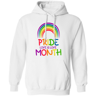 LGBT Gift, Pride Month, Love Is Love, LGBT Rainbow Pullover Hoodie