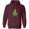 Merry And Bright, Christmas Tree, Love Christmas Pullover Hoodie