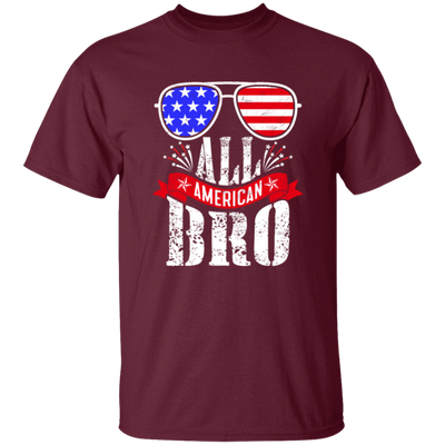 American Flag, All American Bro, American Sunglasses Unisex T-Shirt