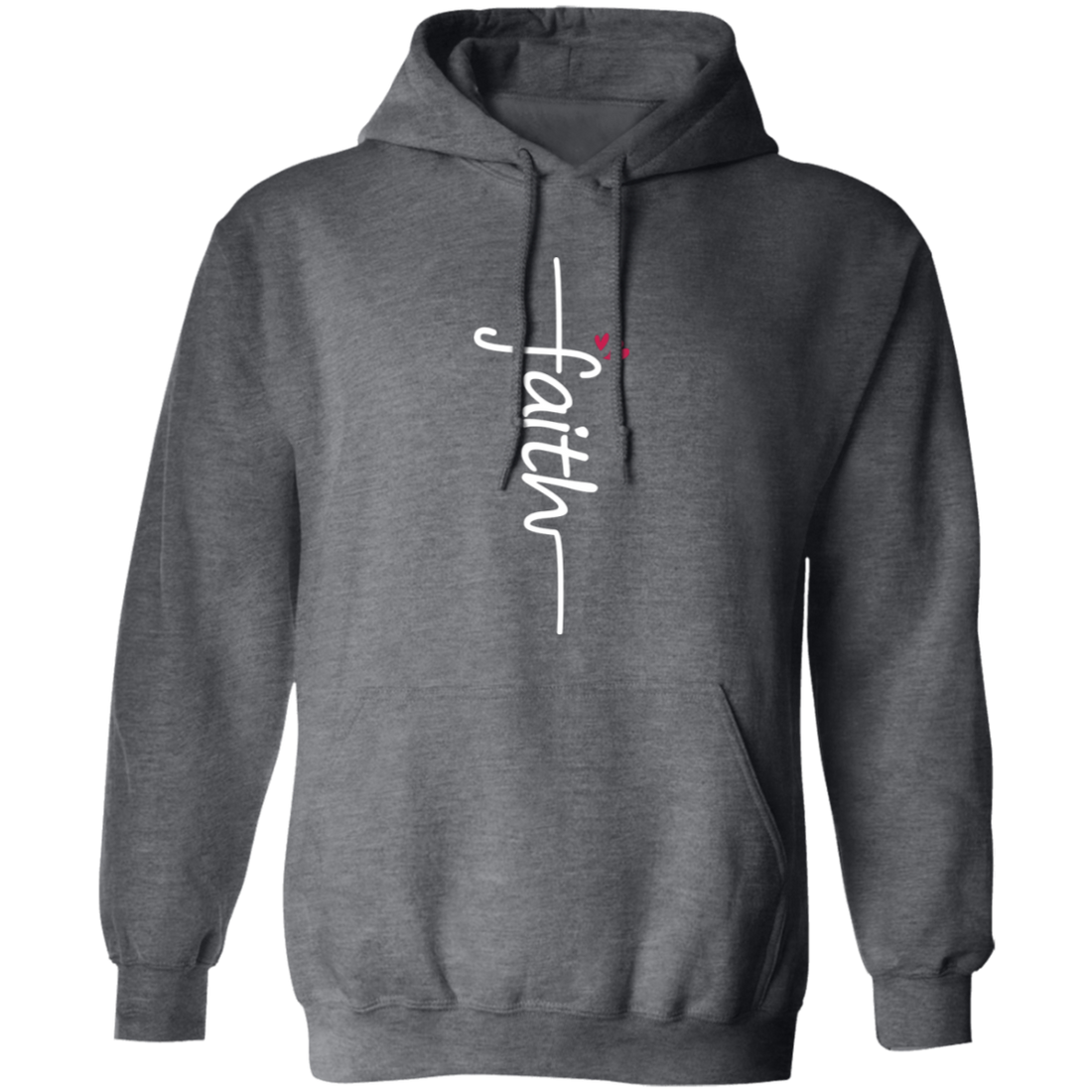 Faith, Love Jesus, Love My Faith, Christian Lover-white Pullover Hoodie