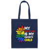 Love My Son, Gift For Son, Love Son-In-Law, LGBT Gift Canvas Tote Bag