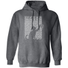 Cat Is Playing With The Binarycode, Kawaii Cat, Love Cat, Love Binarycode Pullover Hoodie