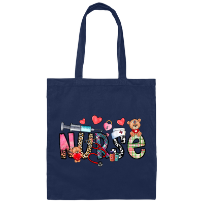 Valentine Gift Nurse Gift Love My Nurse Canvas Tote Bag