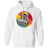 Retro Unique Badminton, Shuttlecock Perfect Gift Idea, For All Badminton Players And Lovers Pullover Hoodie