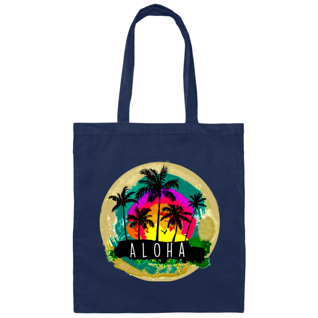 You Will Be Satisfied, Aloha, The Amazing Design That Looks Good On Anything Canvas Tote Bag