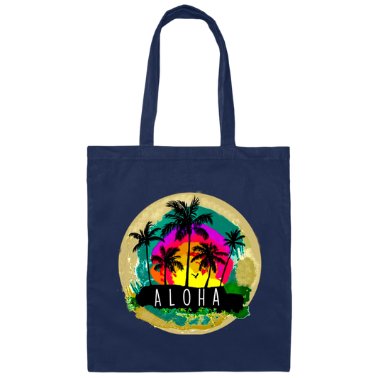 You Will Be Satisfied, Aloha, The Amazing Design That Looks Good On Anything Canvas Tote Bag
