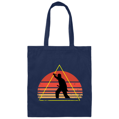 Love Eskrima Filipino Sport Triangle Vintage Arnis Gift For Kali And Arnis Lover Canvas Tote Bag