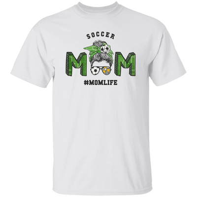 Soccer Mom, Mom Life, Messy Buns, Messy Mom Unisex T-Shirt