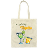A Shot Of Tequila, Tequila Wine, Lime And Salt Canvas Tote Bag