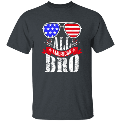 American Flag, All American Bro, American Sunglasses Unisex T-Shirt