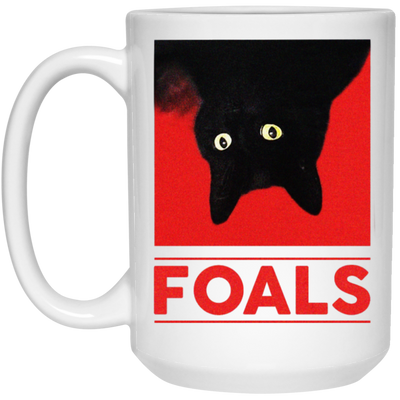 Black Cat, Foals Tour, Love Foals Cat, Best Of Foals, My Love My Cat White Mug