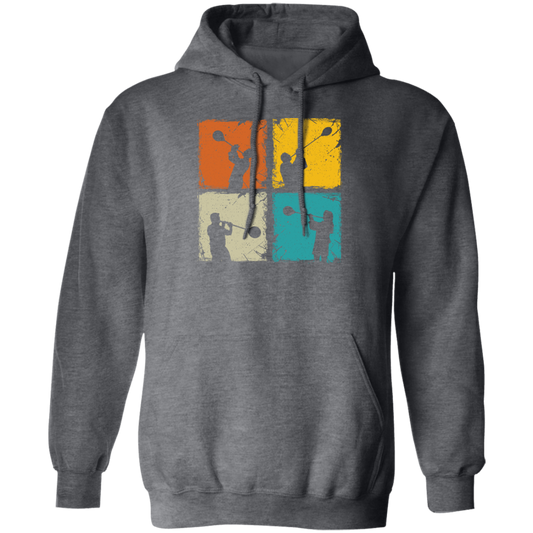 Retro Blowing Job, Glass Blowing, Squares Glassworking, Vintage Style Pullover Hoodie