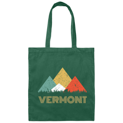 Secret Sasquatch Hidden Retro Vermont Hiding Bigfoot Canvas Tote Bag