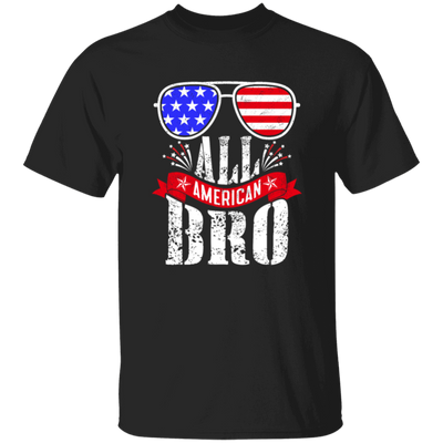 American Flag, All American Bro, American Sunglasses Unisex T-Shirt