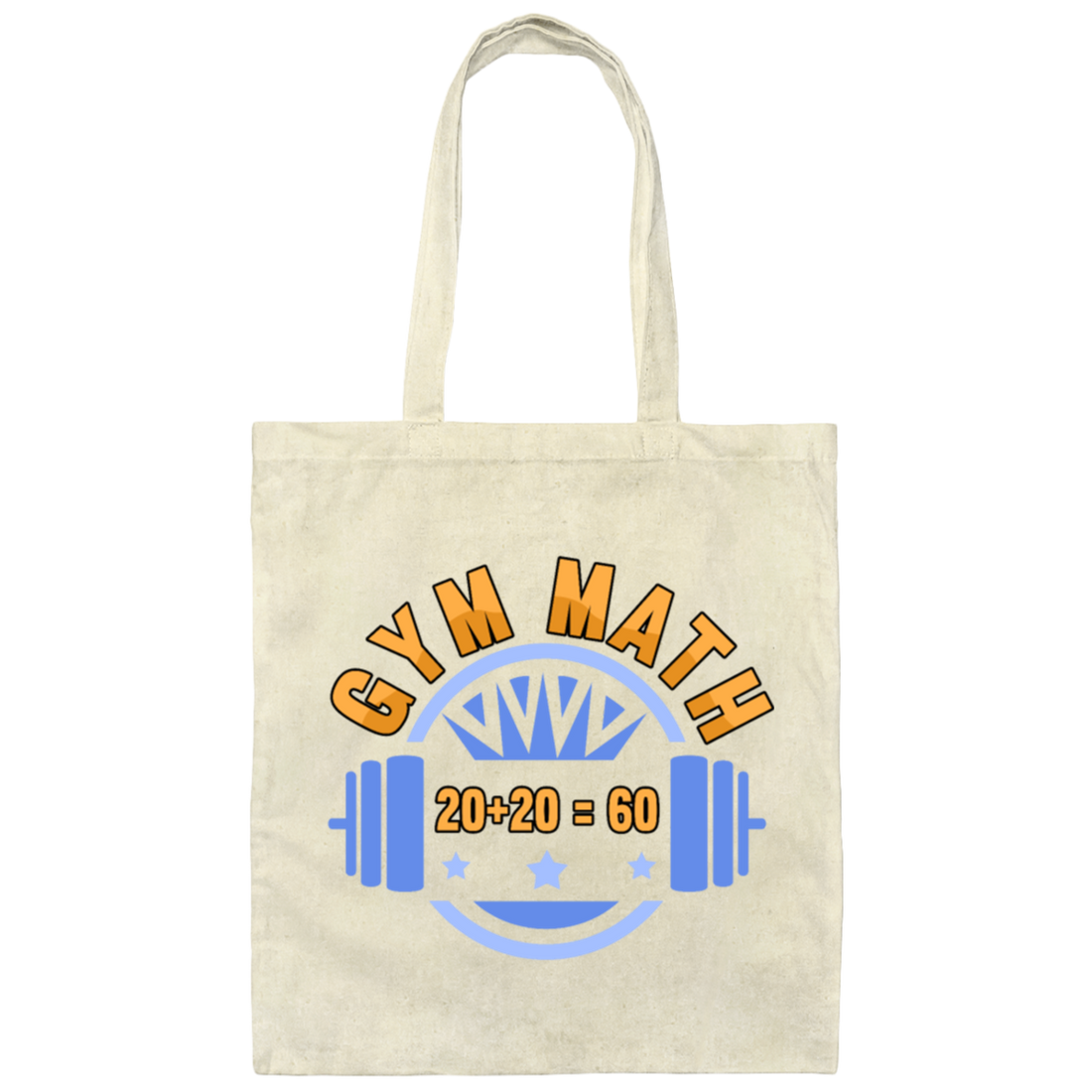 Funny Gym, Bodybuilding Muscles Fitness Sport Canvas Tote Bag